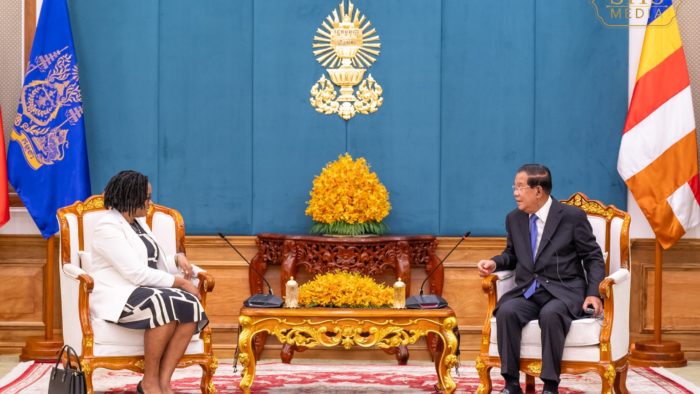 Cambodian Senate President Receives New Cuban Ambassador To Cambodia