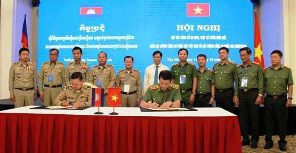 Police of Cambodia, Vietnam Intensify Border Protection Efforts ...