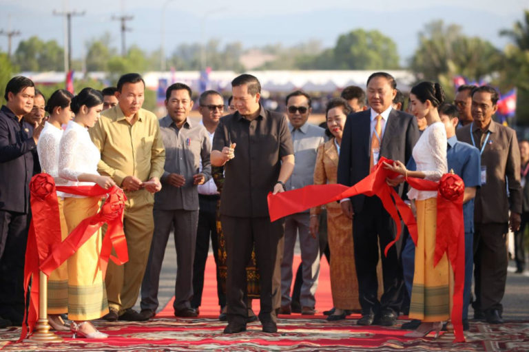 Koh Kong bridge in Koh Kong province, Cambodia 